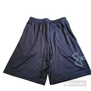 Men's Size Medium Under Armour Shorts Black And Gray