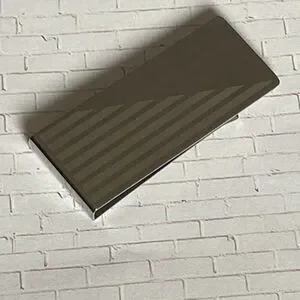 Men's Stainless Steel Money Clip Stripes Diagonal