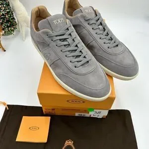 Men’s Tod’s Low-cut Suede Sneakers size 10 In Italy