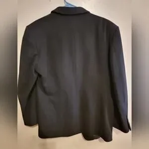 Mens 42R Alfani Made By Macys Black Blazer