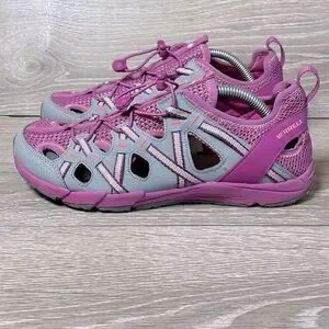 Merrell Hydro Choprock Big Girls Size 7 Purple Pink Hiking Sandal