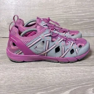 Merrell Hydro Choprock Big Girls Size 7 Purple Pink Hiking Sandal