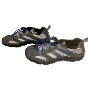 Merrell Sport Kids Granite Hiking Water Shoes Youth Size 6 Mesh Grey Waterproof