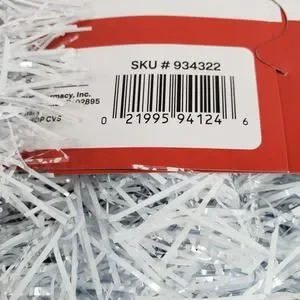 Merry Brite White Tinsel Garland 12 Ft Silky Holiday Decor Christmas Tree Crafts