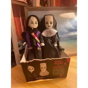 Mezco Living Dead Dolls Sinister Minister & Bad Habit Spencers Exclusive  2000