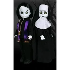 Mezco Living Dead Dolls Sinister Minister & Bad Habit Spencers Exclusive  2000