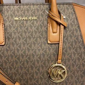 Michael Kors Avril Large Top-Zip Satchel