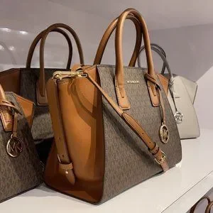 Michael Kors Avril Large Top-Zip Satchel