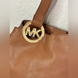 Michael Kors Fulton Large Leather East West Tote Bag Handbag