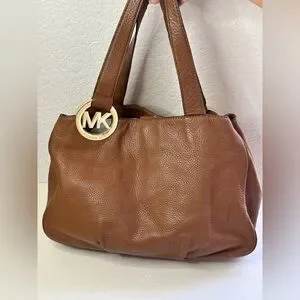 Michael Kors Fulton Large Leather East West Tote Bag Handbag