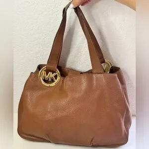 Michael Kors Fulton Large Leather East West Tote Bag Handbag