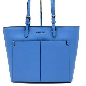 Michael Kors Jet Set Medium Pocket Tote Bag South Pacific Blue