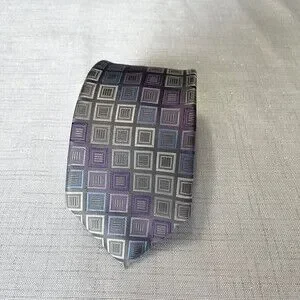 Michael Kors Men’s Silk Tie Grape Purple. 100% Silk