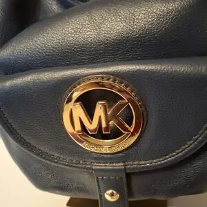 Michael Kors Navy Blue Shoulder Bag