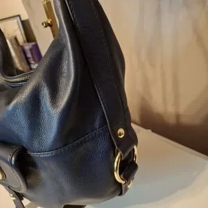 Michael Kors Navy Blue Shoulder Bag