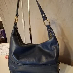 Michael Kors Navy Blue Shoulder Bag