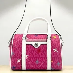 Michael Kors Small Travel Duffle Xbody Bag - Dragonfruit