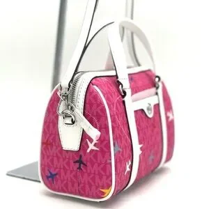 Michael Kors Small Travel Duffle Xbody Bag - Dragonfruit