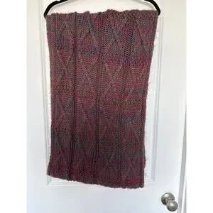 Michael Stars Wool Blend Cable Knit Infinity Scarf OS