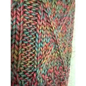 Michael Stars Wool Blend Cable Knit Infinity Scarf OS