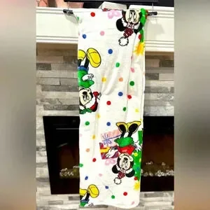 Mickey ❤️ Minnie Christmas Plush Throw Blanket