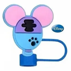 Mickey Mouse/Stitch Straw Topper/Cover NEW Disney