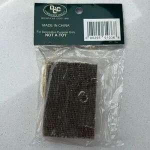 Miniature Chalkboard Blackboard Dollhouse Christmas Ornament Set Of 3