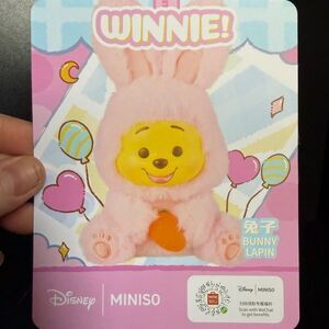 Miniso X Winnie The Pooh “Bunny” Plush Pendant