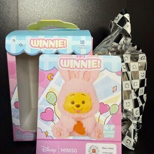 Miniso X Winnie The Pooh “Bunny” Plush Pendant