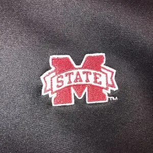 Mississippi State Under Armour Men's S Loose Black Gray Windbreaker Full Zip
