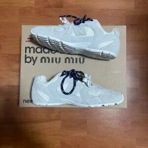 MiuMiu X New Balance NB530 Retro White Women's Sneakers