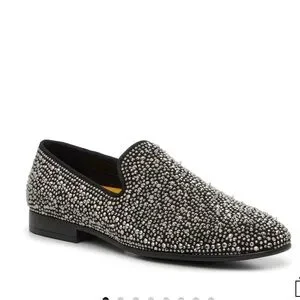 Mix No. 6 Haigan Loafer black/silver and rhinestones size 10.5