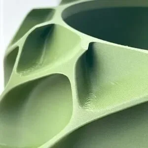 Modern Geometric Indoor Planter Pot Exo Planter Pot Organic Carved Design