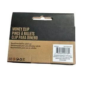Money Clip Copper Classic Secure Organization Paper Bills Cards Boxed Gift NEW