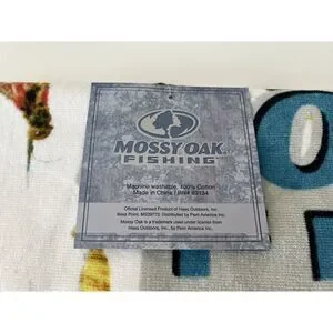 Mossy Oak Fly Fishing Lures 30" X 60" Beach Towel