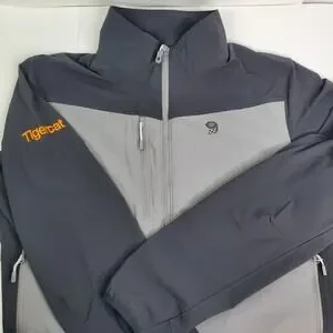 MOUNTAIN HARDWEAR Mens Medium Full Zip Gray Jacket Winter Apparel Coat-Read MOUNTAIN HARDWEAR Mens Medium Full Zip Gray Jacket Winter Apparel Coat-Read