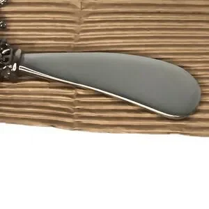 MudPie Silvertone Seahorse Spreader With Starfish - Coastal Beach - 5"x1" - New