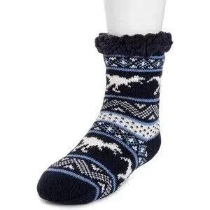 MUK LUKS Kid's Cabin Socks - 4.1 TOG - L (1-3)