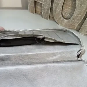 Multicolor Wallet Double Zipper Card Holder