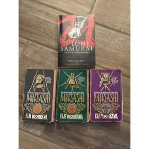 Musashi Series - Eiji Yoshikawa 3 Books #3 #4 #5 & The Lone Samurai