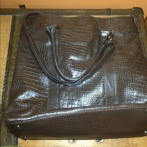 Muska Milano Genuine Brown Leather Purse