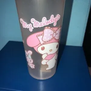 My Melody Cup Tumbler With Lid 300 Ml Sanrio Character Kids Children's Pink NWOT