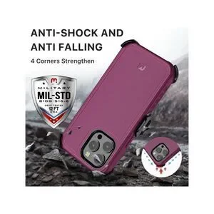 MyBat Pro Antimicrobial Maverick Series Case Apple 14 Pro 6.7