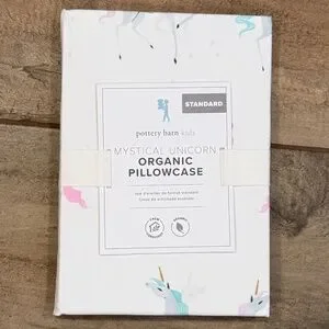 Mystical Unicorn Organic Pillowcase - PBK