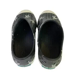 Native Jefferson Navy Blue Stars Slip On Water Shoes Size 11