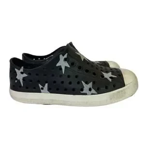 Native Jefferson Navy Blue Stars Slip On Water Shoes Size 11
