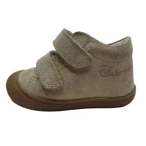 Naturino Cocoon VL First Step Shoes Gold Shimmer Leather Baby 6-12 Months