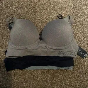 NÁUTICA 3PACK INTIMATES LOUNGE SIZE 34C BRAS