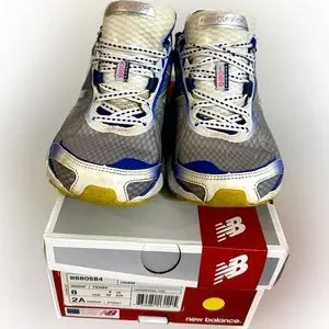 NB New Balance 880v4 Grey Purple Pink Silver Running Shoes Women's Size: 8AA