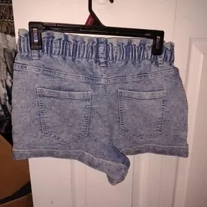 Neiman Marcus Light Blue Jean Shorts